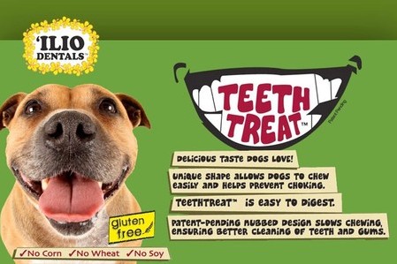 Ilio Large Teeth Treats, 12oz from Artvark Pet Products